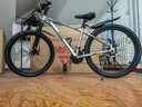 匹克（PEAK）传奇山地自行车成年人自行车山地车自行车学生12到18岁通勤单车 传奇LEGEND|飓风灰|线碟+礼包 26寸|适合160-185cm 24速 实拍图