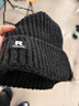 黛米安妮莎帽子男秋冬季男士针织帽户外骑行包头帽防寒防风加绒帽子女雷锋帽 黑色 【加绒-加厚】 实拍图