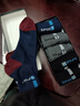 浪莎袜子男秋冬纯棉抑菌防臭运动袜男士袜子全棉吸汗舒适中筒男袜6双 实拍图