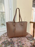 viney牛皮包包女包大容量托特包单肩包手提包生日新年礼物送女生女友 实拍图
