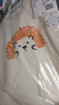 优衣库婴幼儿宝宝JOP卫衣/长袖运动衫上衣478826 483040 478826/01乳白色 110 实拍图
