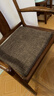知梦人茶椅坐垫红木椅子垫夏季座椅垫记忆棉新中式沙发四季通用垫子纯色 咖啡色 45*50cm 实拍图