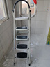 奥鹏梯子家用折叠五步梯室内登高楼梯单侧人字梯扶梯爬梯工程梯 实拍图