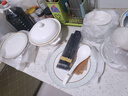 浩雅78头景德镇陶瓷餐具碗碟套装碗具碗盘勺筷整套家用乔迁蓝蔚 实拍图