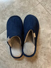 回力日系柔软情侣棉拖秋冬家居室内保暖棉鞋男款HL0006蓝色40-41码 实拍图