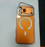 亿色（ESR）自带支架适用iPhone17promax手机壳苹果17promax保护套磁吸壳相机按键镜头全包隐形支架SGS防摔橙 实拍图