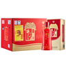 牛栏山百年 宴请  百年红 宴请送礼浓香型 白酒整箱 52%vol 500mL 6瓶 红8 整箱装 实拍图
