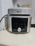 美的（Midea）沸腾浓香双模式小飞侠电压力锅0氟0涂层双胆高压锅5L智能预约家用煲汤4-6人煮饭煲E5825N 实拍图