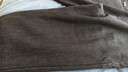 皮尔卡丹（pierre cardin）加绒加厚牛仔裤男直筒修身冬季潮流男裤青年长裤休闲221100黑色31 实拍图
