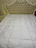 皇朝家私防钻绒系列 白鸭毛羽毛被 冬被 1800g 200*230cm 白色 实拍图