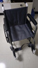 鱼跃(yuwell)轮椅车H051折叠老人轻便旅行手推车钢管免充气胎代步车 实拍图