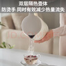 九阳（Joyoung）烧水壶热水壶电水壶1.7L 双层隔热316L不锈钢一体无缝 0胶水开水壶K17FD-W160Pro 实拍图