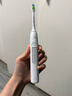 飞利浦（PHILIPS）【肖战推荐】声波电动牙刷钻石3系 新年礼物 情侣送男生/女友 微泡水流HX5181/01皓月白 实拍图