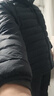 京东京造【air+零压羽绒】轻薄羽绒服男外套冬立领90鸭绒 曜石黑XXL 实拍图