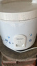 美的（Midea） 微压电饭煲 精铸发热盘大容量简单易控 黑晶内胆家用迷你小电饭锅 1-2-3-5-8人家用商用 5升款 5L 2-8人用 实拍图