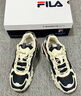 FILA 斐乐TREK老爹鞋男鞋新款休闲鞋时尚复古运动鞋跑鞋  白芦笋/浆果蓝-WD 40.5 实拍图