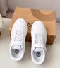 361°儿童板鞋男童小白鞋轻便魔术贴耐磨女童滑板鞋网孔小童板鞋男女 【四季皮革】361度白/银色 31 实拍图