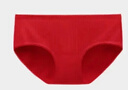 蕉内（Bananain）311S女士内裤纯棉10A抗菌透气中腰无痕三角裤红色本命马年礼盒3件 【中腰】好运红 3条 L 实拍图