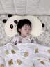 钰幸儿童枕头1-3-6岁婴幼儿枕头6个月以上新生儿一岁宝宝硅胶护颈枕头 萌趣小熊 1-3岁【枕高3cm】A类抗菌母婴级 宝宝枕头1-3岁护脊透气可水洗硅胶枕头 实拍图
