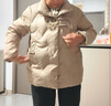 鸭鸭（YAYA）中年妈妈冬装洋气高贵羽绒服女短款2025新款中老年气质外套QC 实拍图
