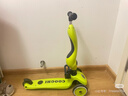酷骑儿童滑板车V2二合一多功能童车重力转向静音1-5岁生日礼物经典绿 实拍图