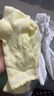 全棉时代儿童袜子7A抗菌婴幼儿宝宝纯棉中筒袜 黄白绿 14-16cm 实拍图