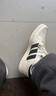 adidas COURTBEAT场下休闲篮球风板鞋男女阿迪达斯官方轻运动   乳白色/黑色   47 实拍图