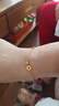 周大生【圣诞礼物】小蛮腰手链女款轻奢小众玫瑰金色银手链生日礼物女士 实拍图