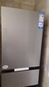 海尔（Haier）「真省电」217L三门小冰箱黑金净化一级能效风冷无霜星辉银BCD-217WGHC3E9S9 实拍图