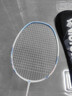 威克多（VICTOR）胜利羽毛球拍龙年全碳素高磅铁锤TK-HMRL EX/A/5U云峰白 穿线拍 实拍图