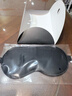 TA真丝眼罩桑蚕丝睡眠遮光透气男女士通用午睡觉舒适夏日冰凉感黑色 实拍图