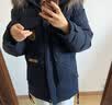 三彩【90白鹅绒】2025冬季新款户外工装派克羽绒服防水鹅绒服M 藏青色 XS 150/76A 实拍图