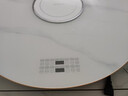 华帝（VATTI）全自动旋转暖菜板加热菜板圆形家用智能多功能带火锅电磁炉自动恒温餐桌转盘神器大容量 电磁炉80cm白色自动旋转 实拍图