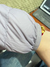 鸭鸭（YAYA）轻薄羽绒服女冬短款2025年秋冬新款高端时尚女款轻便韩版保暖外套 浅紫色【连帽款】 2XL 实拍图