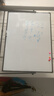 REDS 磁性双面大白板写字板支架式移动黑板家用教学办公会议看板培训 【时尚炫黑】90*120双面磁性白板+双杠支架 实拍图