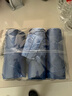 利得背心垃圾袋蓝色60*80cm100只单面1丝大号加厚酒店物业办公垃圾袋 实拍图
