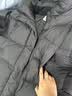 森马（Semir）陈都灵同款羽绒服女90绒长款三防冬宽松连帽外套简约109724113001 实拍图