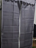 布衣柜家用简易衣柜20管加粗全钢架钢管衣柜出租屋双人收纳挂衣柜 2米雅典灰【合金钢接头】 实拍图