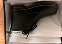 百丽黑曜石勇士厚底休闲加绒靴子户外工装马丁靴A1764DD4 黑单里 41 实拍图
