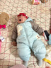 巴拉巴拉童装婴儿连体羽绒服连体衣宝宝衣服2025冬装哈衣爬服萌趣男童女童 实拍图