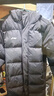 李宁防泼水科技长羽绒服男秋冬季舒适保暖休闲连帽运动外套AYMV771 实拍图