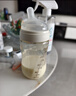 bebebus钻光奶瓶3-6个月300ml新生儿宝宝ppsu偏心仿母乳防胀气防呛奶瓶 实拍图
