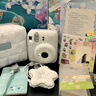 INSTAX富士instax立拍立得 一次成像相机 mini12精美礼盒 月光茉莉 含10张fafa花边相纸 实拍图