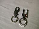 金达日美汽车钥匙扣双钢圈高档车钥匙挂扣商务腰挂锁匙扣男女简约个性 实拍图