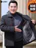 宝财羊棉服男加绒加厚中年爸爸冬装翻领棉衣外套中老年人男装棉袄上衣服 实拍图