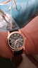 正品男士手表高档休闲石英表简约气质男表皮带高颜值罗马时尚腕表 军团款 实拍图