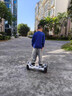 领奥智能儿童电动平衡车3-6-12岁体感10岁到15岁以上两轮自动平行车双轮成年人新款扭扭车 10吋炫光白【蓝牙+减震越野轮】 实拍图