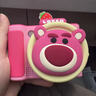 迪士尼（Disney）儿童相机学生数码相机学生小型相机拍照旅游专用可录像儿童生日男女孩新年礼盒礼物 S6草莓熊 实拍图