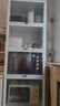 帅仕（shuaishi）厨房用具置物架落地餐边橱柜冰箱夹缝收纳碗柜微波炉烤箱储物柜子 白【整柜加高】5层60长42深-加深款 实拍图