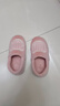 京东京造家居包脚棉拖鞋轻简毛绒保暖包跟棉拖鞋女款 花簇粉38-39 JZ-3222 实拍图